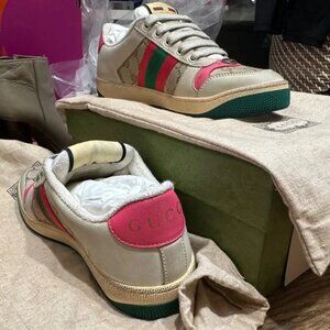 Gucci Screener Sneakers 37 - BRAND NEW